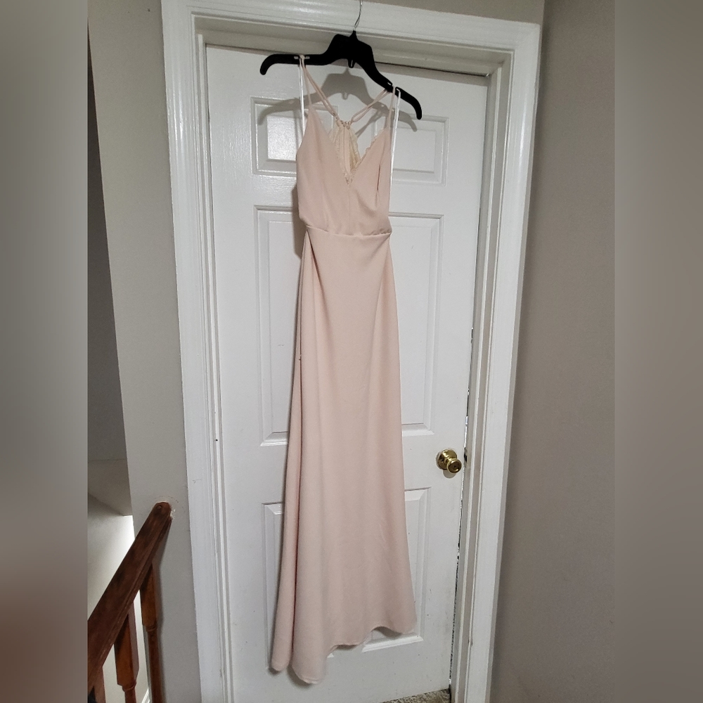 Lulu's Backless Lace dress